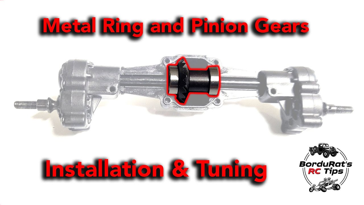 FMS Fcx24 Fcx18 Metal Ring and Pinion options