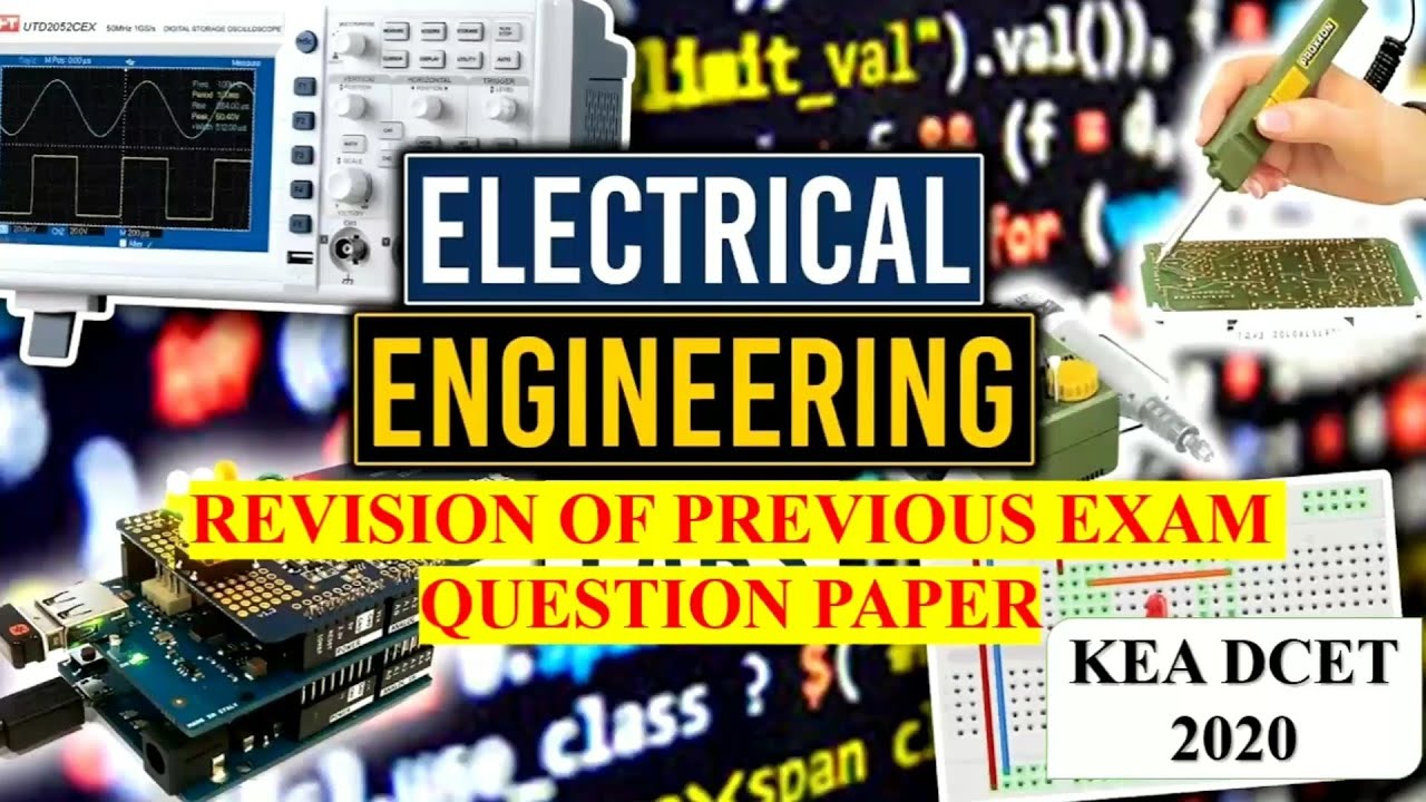 #DCET #EEE KEA DIPLOMA CET-2020 | REVISION OF PREVIOUS QUESTION PAPER | 2015 | EEE | SESSION-2