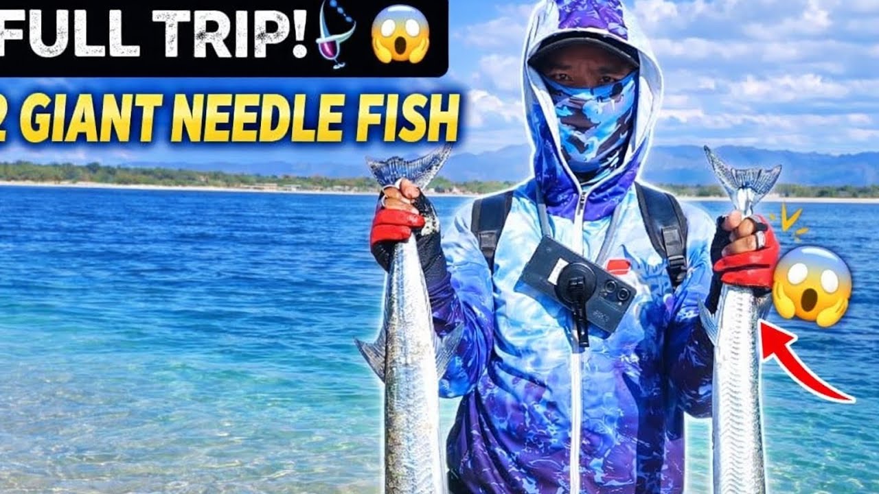 2 GIANT Needle Fish Caught in Sabang Island Cabugao! 🎣🔥 (Epic Fishing Trip PH)