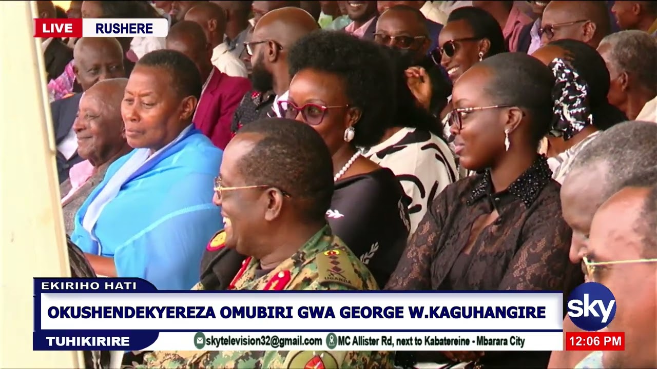 Ow'emyaka 100, Omugurutsi Kayangire arikugamba aha mugyenzi Kaguhangire ahakuziika