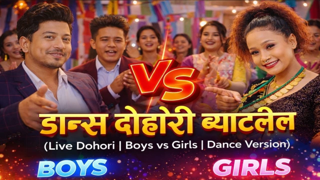 डान्स दोहोरी ब्याटल गीत ,ए नानी हो सुन न, स्टेज त हाम्रो घरडान्समा तिमी राम्री, nepali battle song