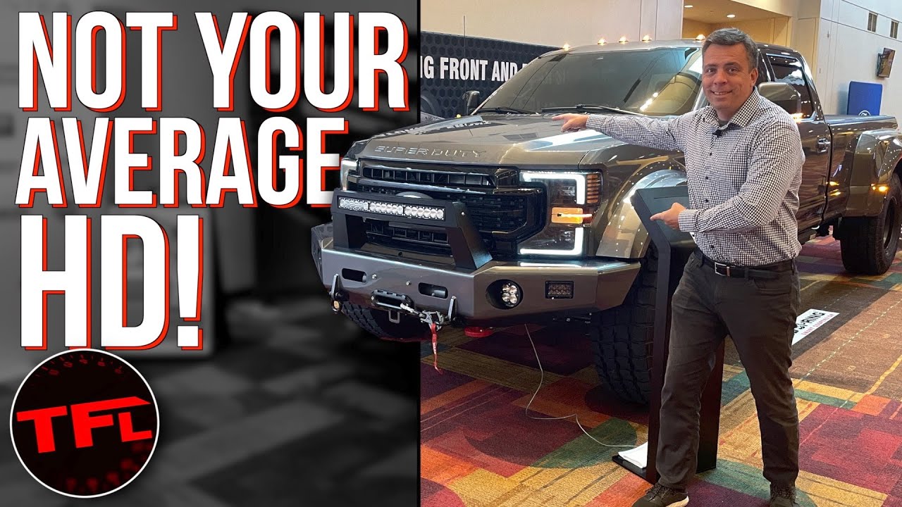 Look Ma, No Leaf Springs! Is This Ford F-550 With Active Liquid Spring Suspension The Future?