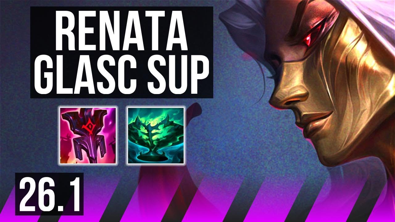 RENATA GLASC & Twitch vs SORAKA & Draven (SUP) | EUW Master | 26.1