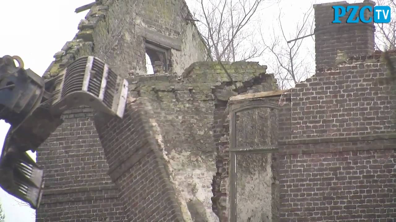 Spookhuis Sas van Gent gesloopt