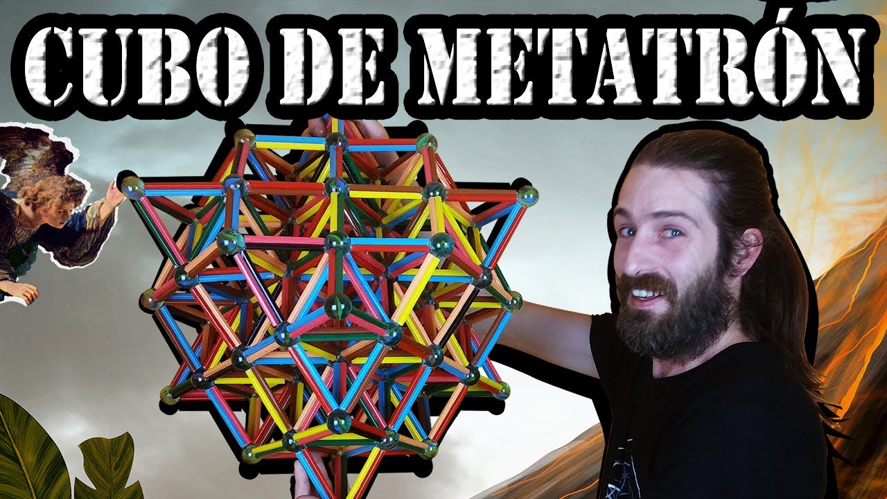 CUBO DE METATRÓN 3D con 360 Lápices de Colores y 63 Canicas | Fulcaedro