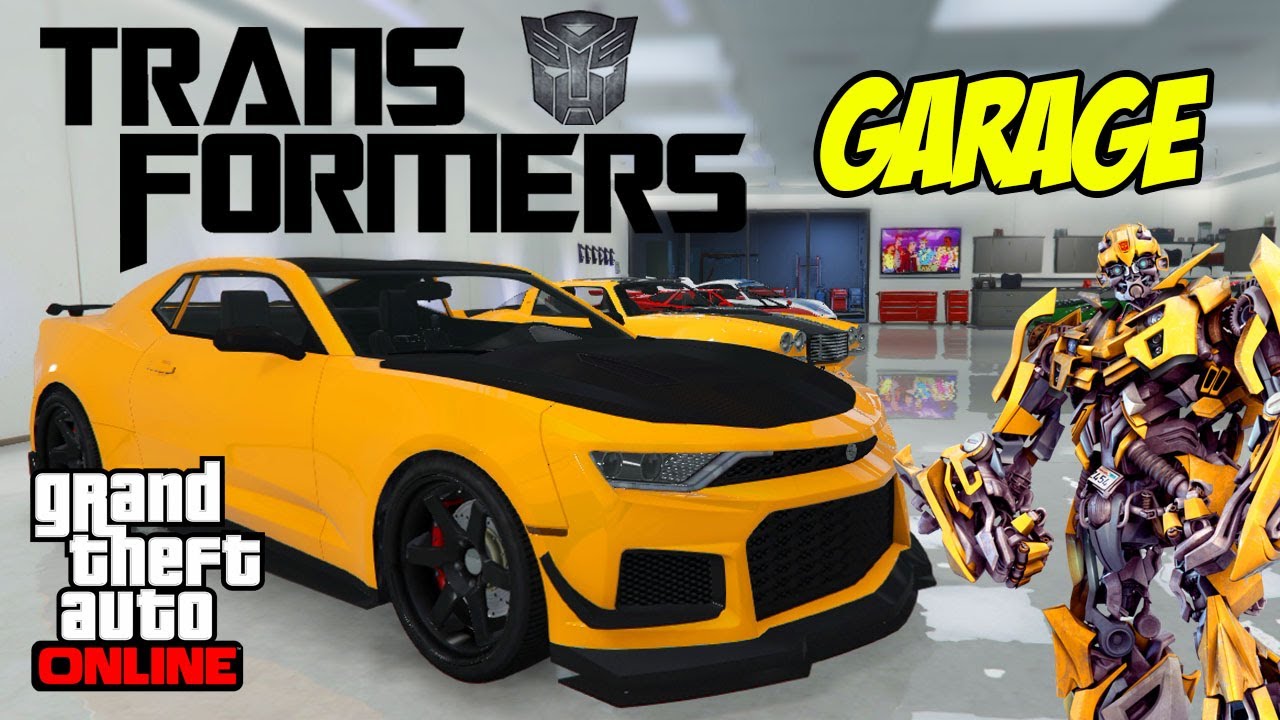 Transformers Car Collection in GTA 5 Online | Garage Tour