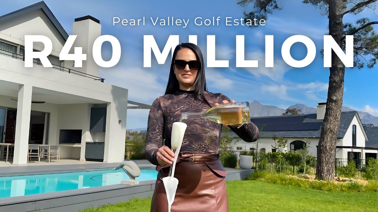 R40 Million Luxury Pearl Valley Golf Estate Home | Architectural Masterpiece | Winette Hattingh