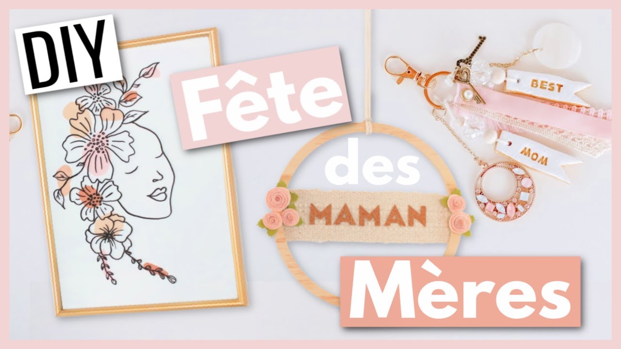 DIY CADEAUX FÊTE DES MÈRES : Idées Faciles et Pas Chères