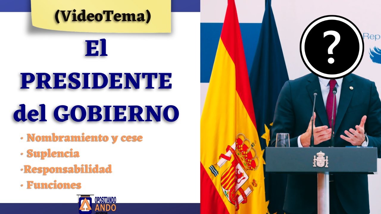 [𝗩𝗜𝗗𝗘𝗢𝗧𝗘𝗠𝗔] 📚​ El 𝐏𝐑𝐄𝐒𝐈𝐃𝐄𝐍𝐓𝐄 del 𝐆𝐎𝐁𝐈𝐄𝐑𝐍𝐎🧑‍💼 ; Nombramiento, Suplencia, Responsabilidad y Funciones.