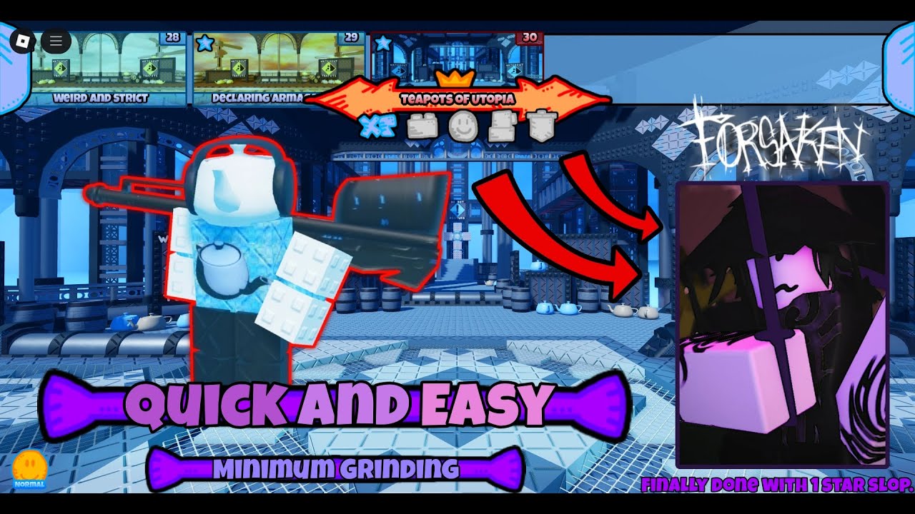 The Battle Bricks - 1 Star, Teapots of Utopia Guide (THE BATTLE BRICKS x FORSAKEN + DIE OF DEATH)