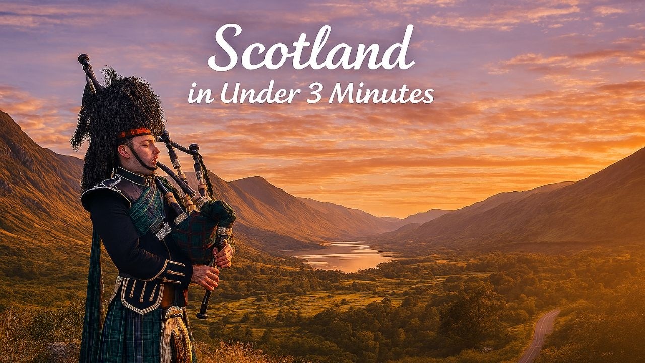 Scotland in Under 3 Minutes | 4K