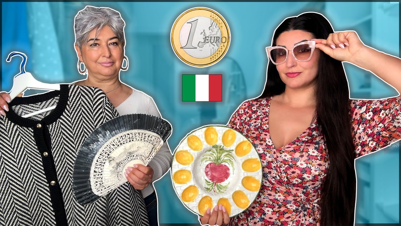 🛍️ Compras en el MERCADILLO de Milán 🇮🇹