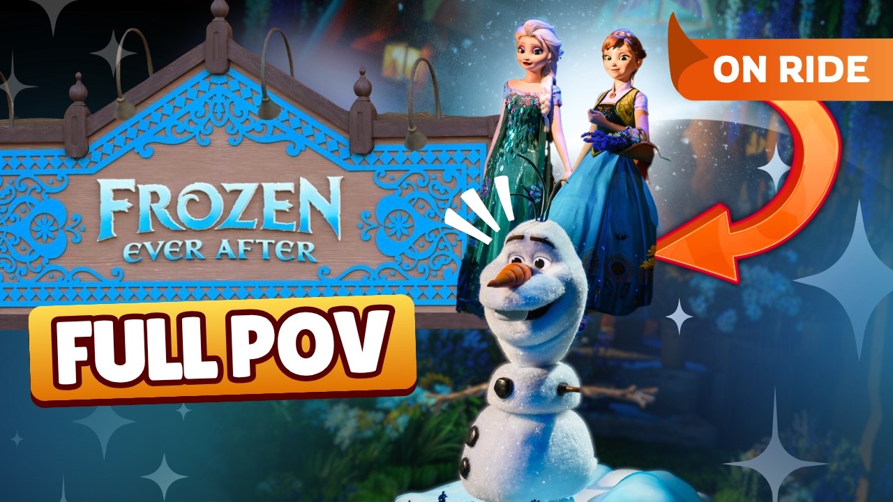 Frozen Ever After POV &ndash; Full Ride &agrave; Disneyland Paris (On Ride) ❄️