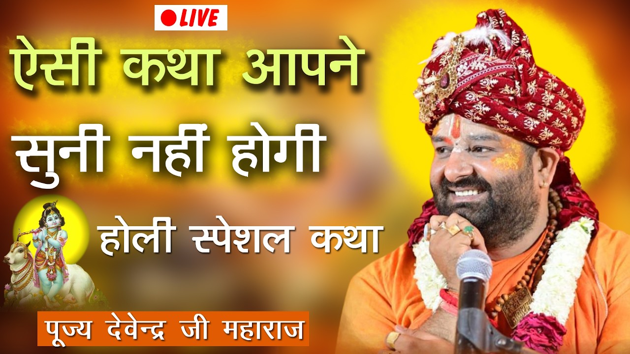 ऐसी कथा आपने नहीं सुनी होगी || Pujya Devendra Ji Maharaj || Ansh Bhakti Media