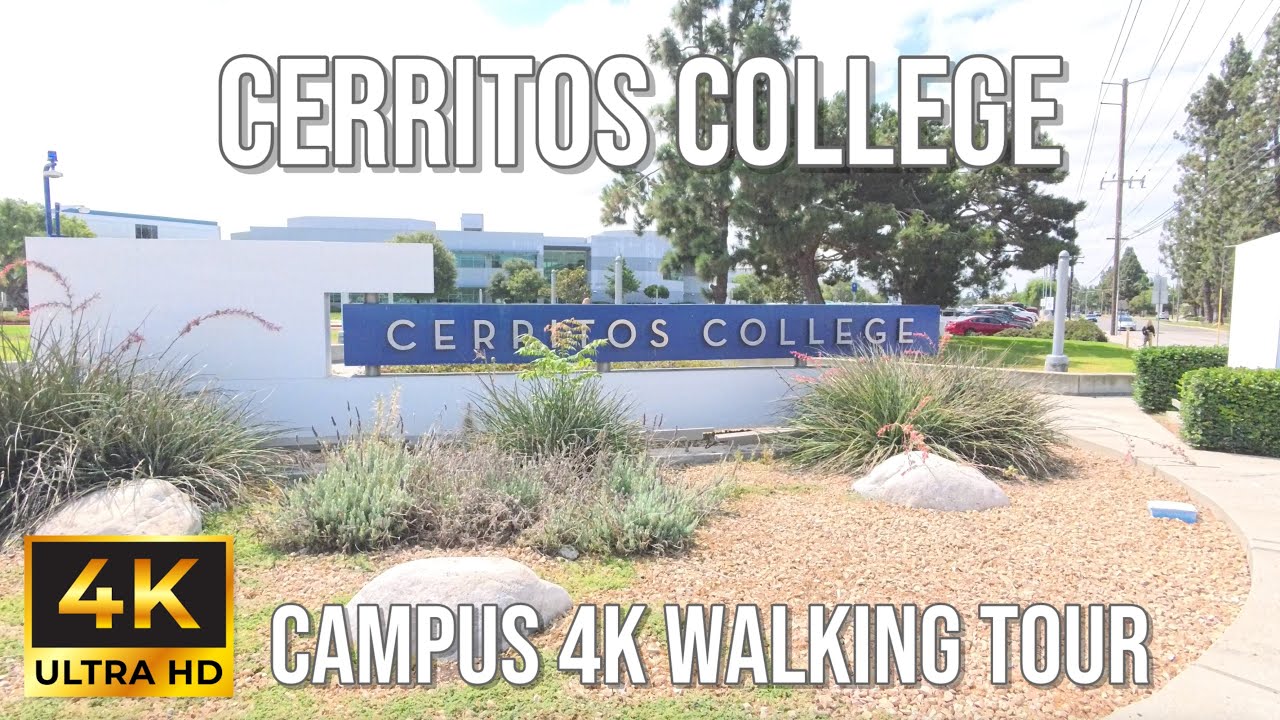 Cerritos College Walking Tour | 4K Campus Walk in California 🇺🇸 | Study & Explore