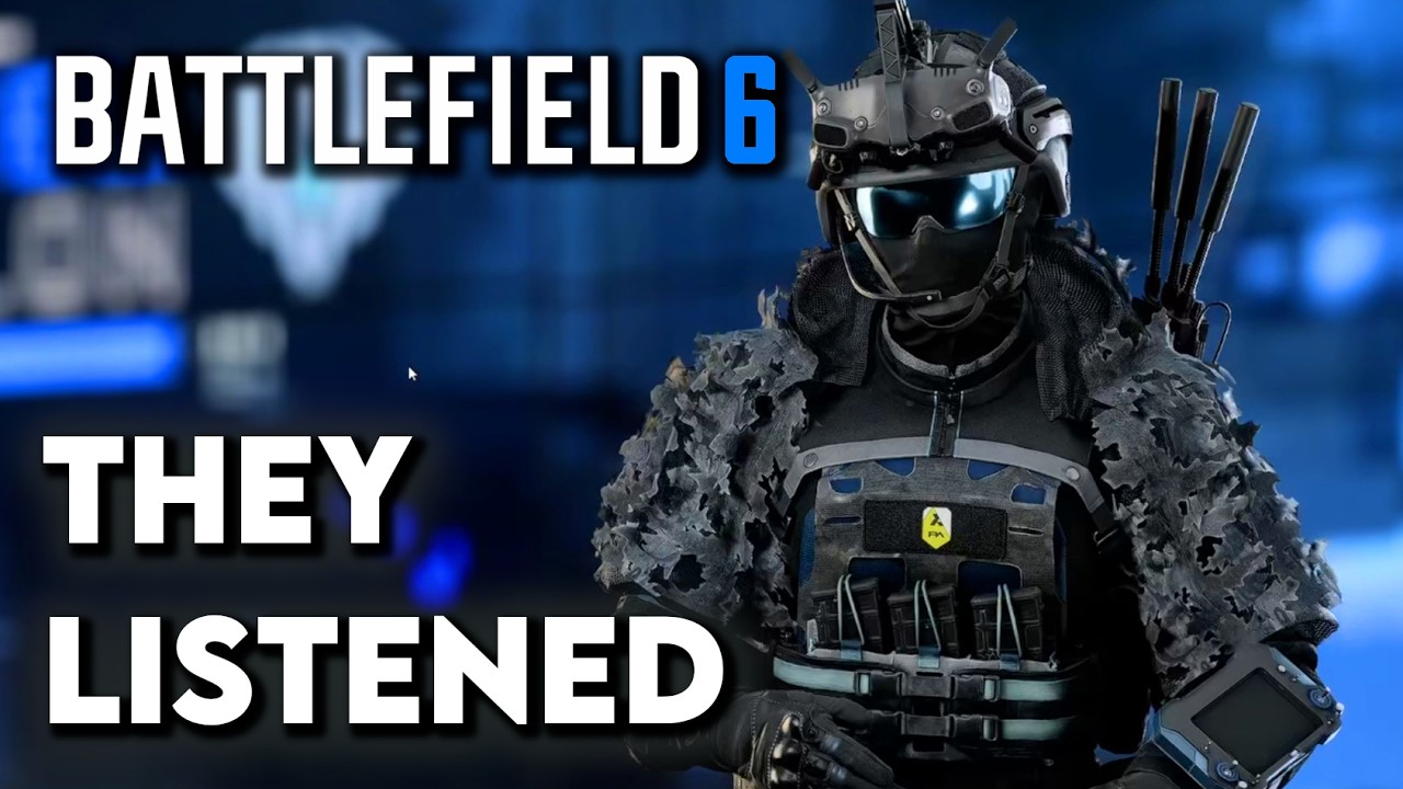 В 2-м сезоне Battlefield 6 скины стали лучше.