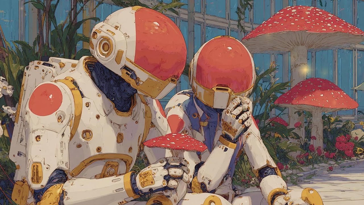 𝐕𝐢𝐧𝐭𝐚𝐠𝐞 𝐑𝐨𝐛𝐨𝐭 𝐆𝐫𝐨𝐨𝐯𝐞𝐬 // Daft Punk-Inspired Electro-Funk, Neo Soul Playlist to Study, Work & Chill