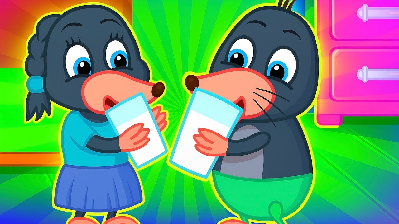 Benny Mole em Português Brasil - SUPER LEITE! 🚀🐄 Desenho Infantil 4K