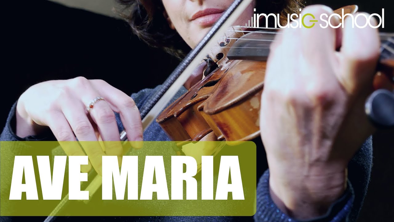 🎻 CURSUS DE VIOLON - AVE MARIA (CHARLES GOUNOD) - Cours de CÉLIA PICCIOCCHI sur imusic-school