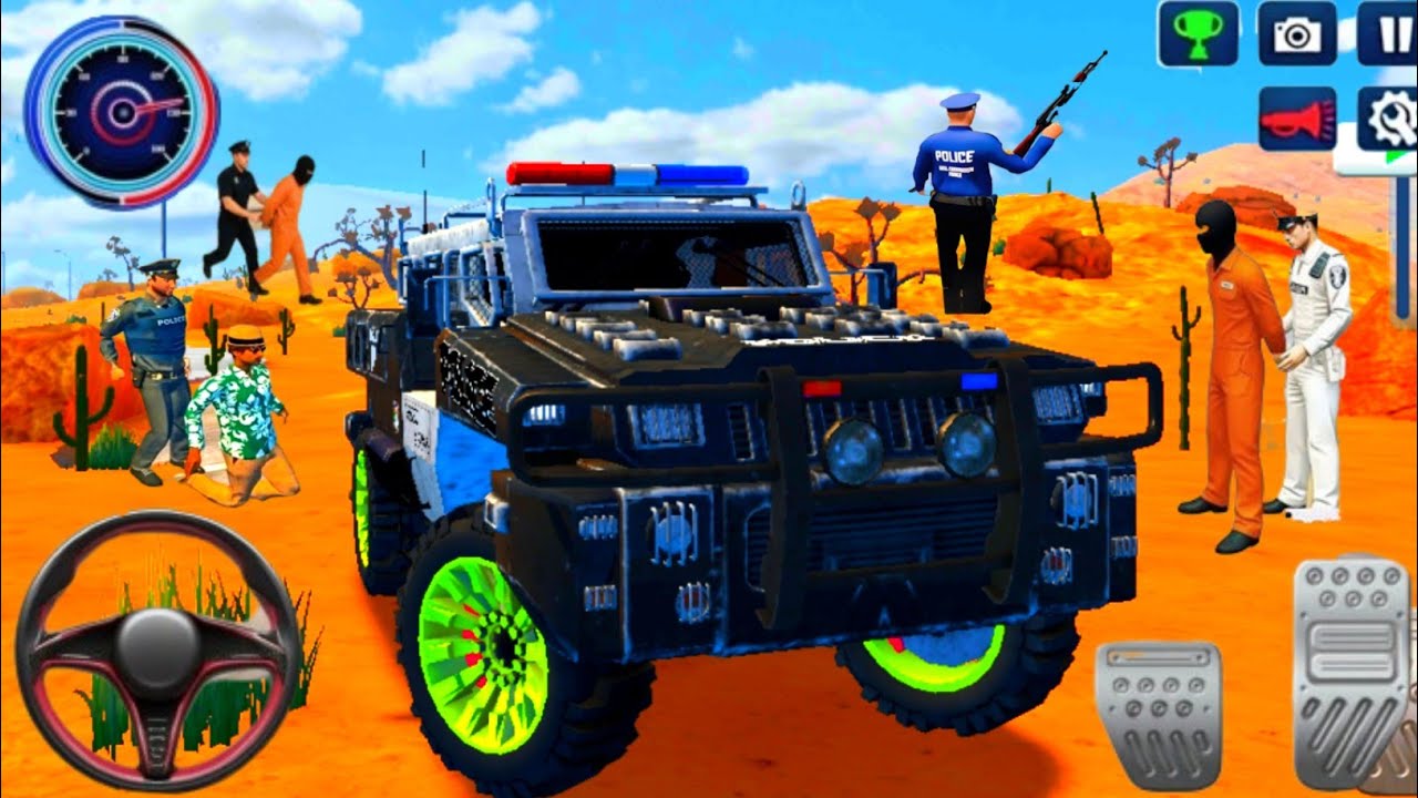 محاكي ألقياده سيارة شرطة العاب شرطة العاب سيارات العاب اندرويد Android Gameplay Police Sim 2025