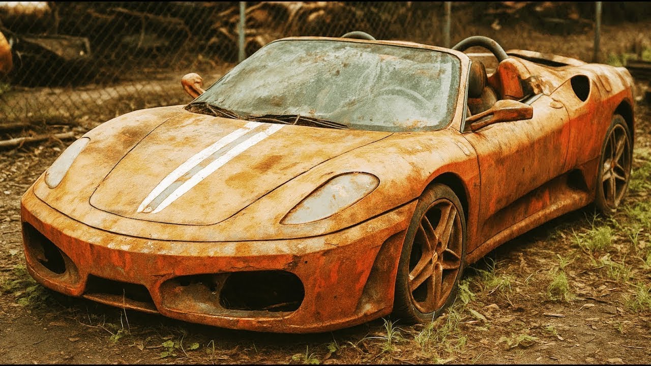 ASMR Car Restoration! Abandoned Mclaren 520S Coupe| Full Restoration After Years of Neglect!