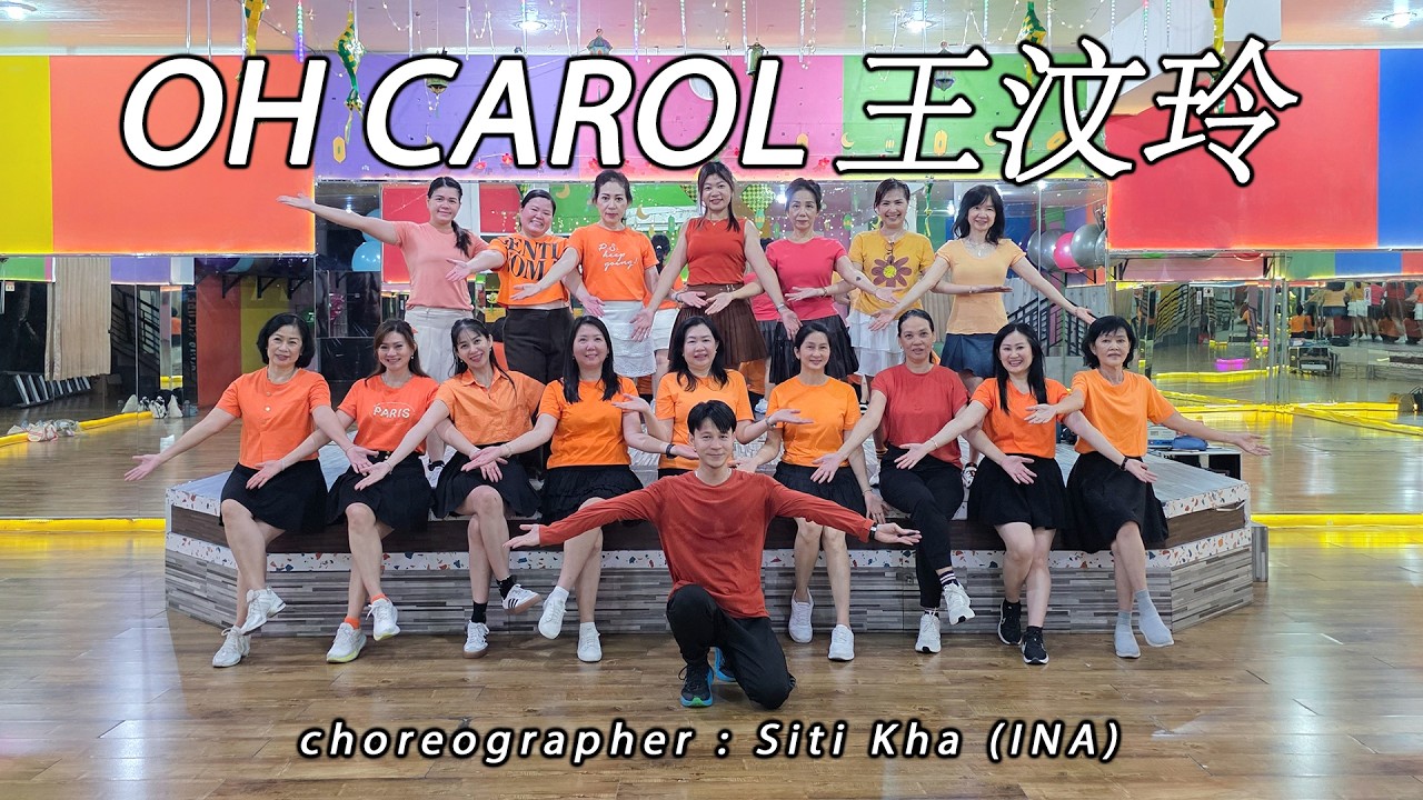 OH CAROL · Alice Ong 王汶玲 Wang Wen Ling | LINE DANCE | AFC | Siti Kha