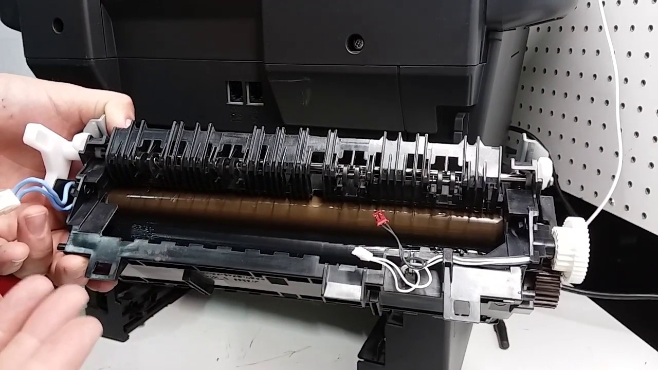 How to replace fuser unit Brother MFC-8810DW MFC-8710DW MFC8510DN