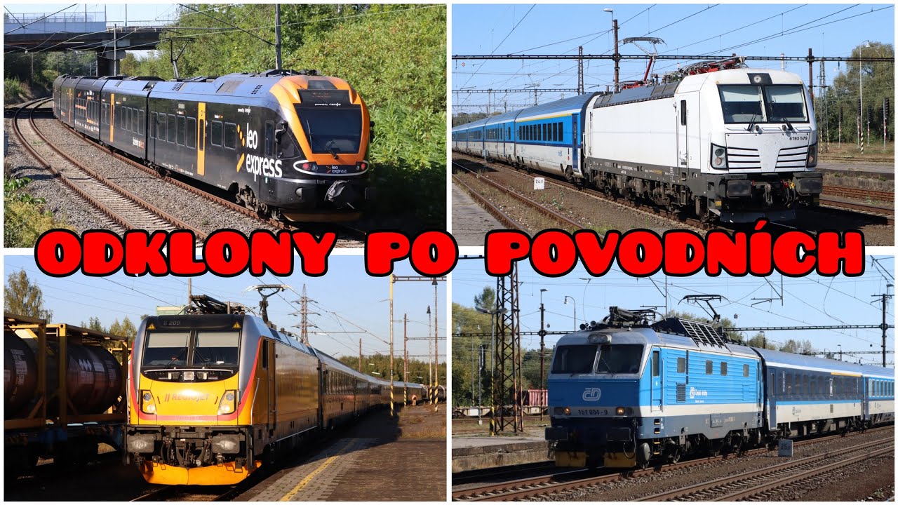 Odklony po povodních přes Vítkovice • 21. & 22.9.2024