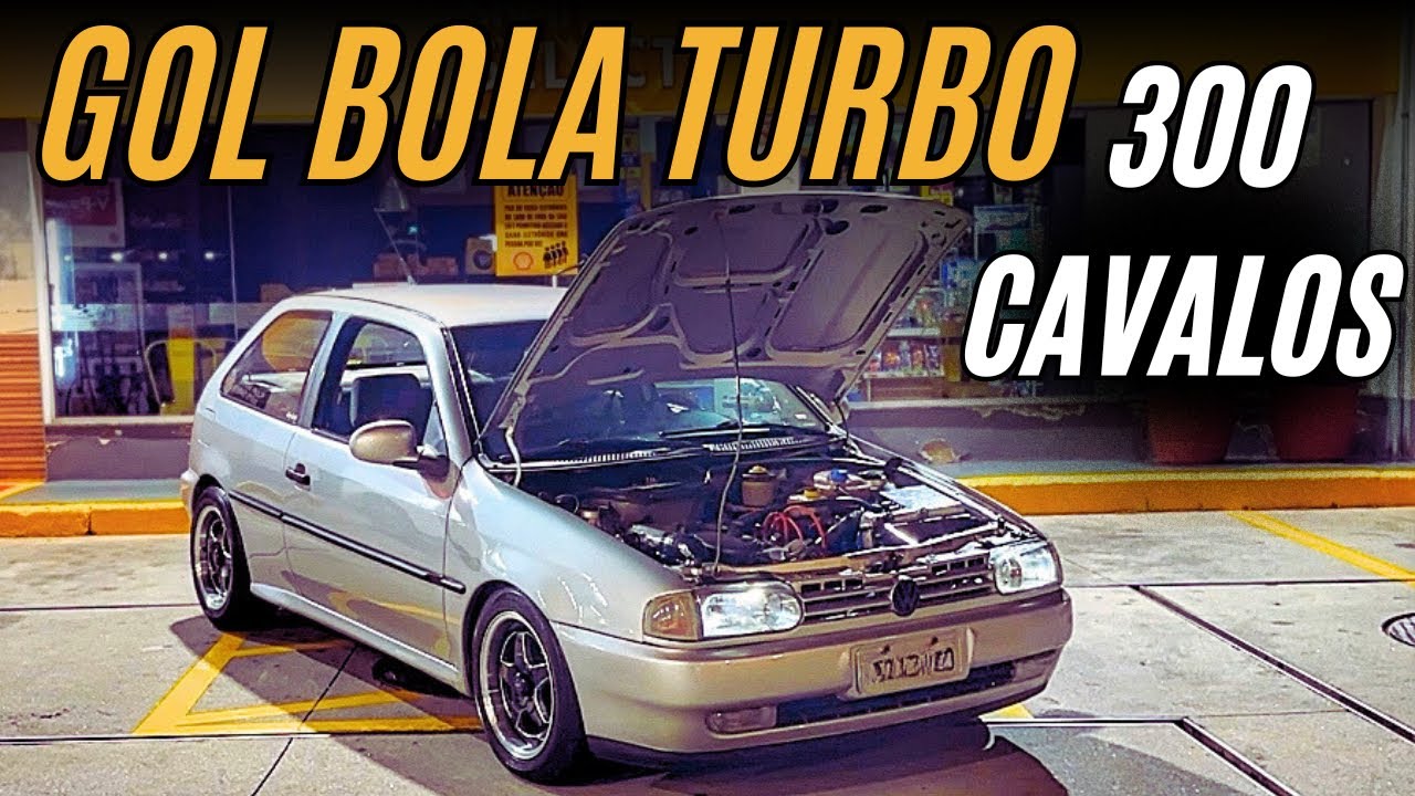 VW GOL AP TURBO - 300 CAVALOS - DE RUA  -  GAETA