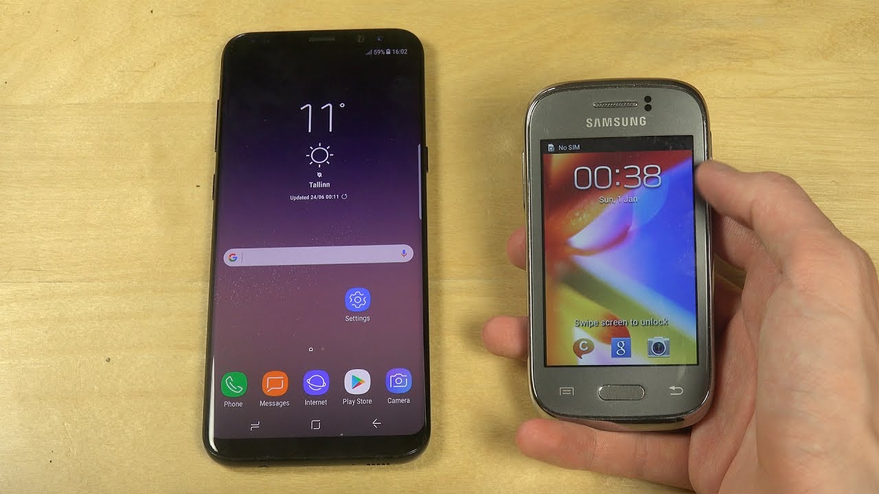 Samsung Galaxy S8 Plus vs. Samsung Galaxy Young - Which Is Best?!