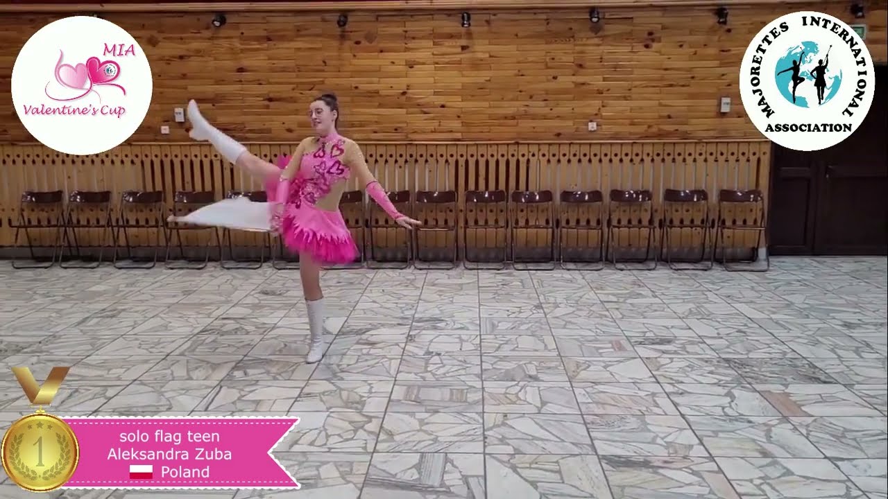 Valentine's Cup 2022 - solo flag teen - Aleksandra Zuba