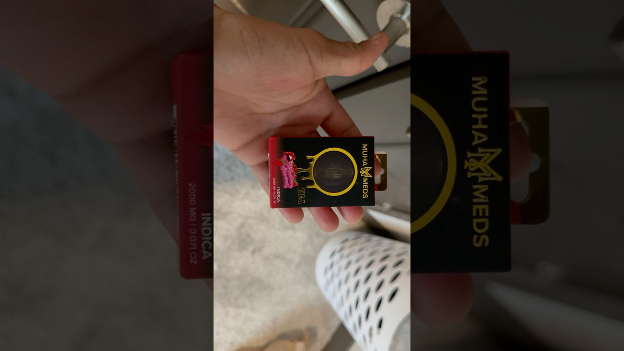 THCA MUHA MEDS STRAWBERRY SHORT CAKE INDICA 2 GRAM Cartridge!! Inhale Excellence