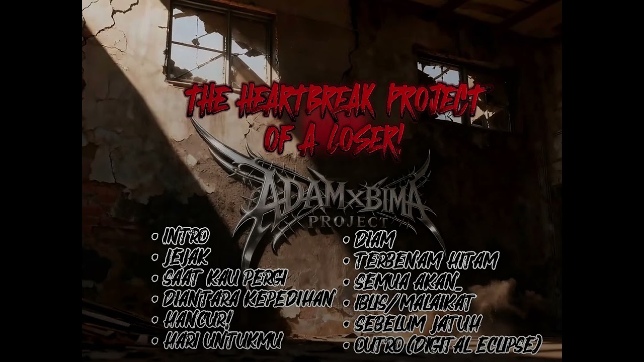 ADAMxBIMA|THE HEARTBREAK PROJECT OF A LOSER(ALBUM)