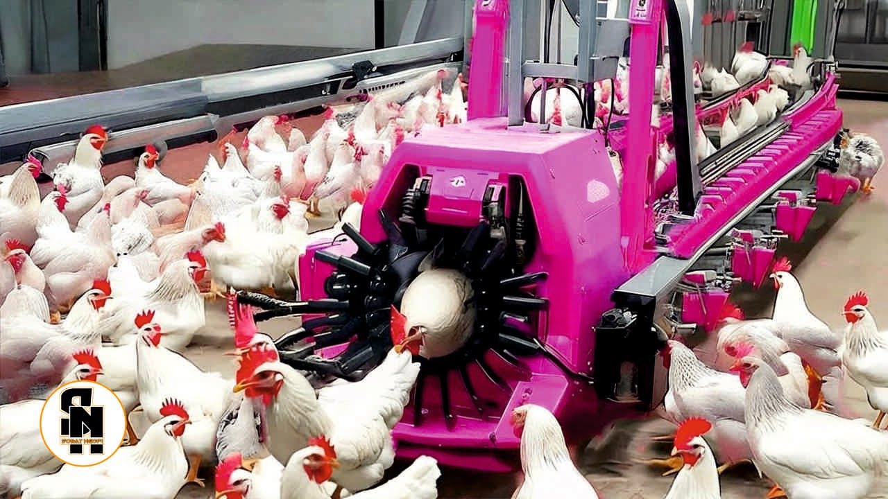 MESIN PENANGKAP AYAM - 10 Alat Peternakan Modern yang Canggih dan Unik