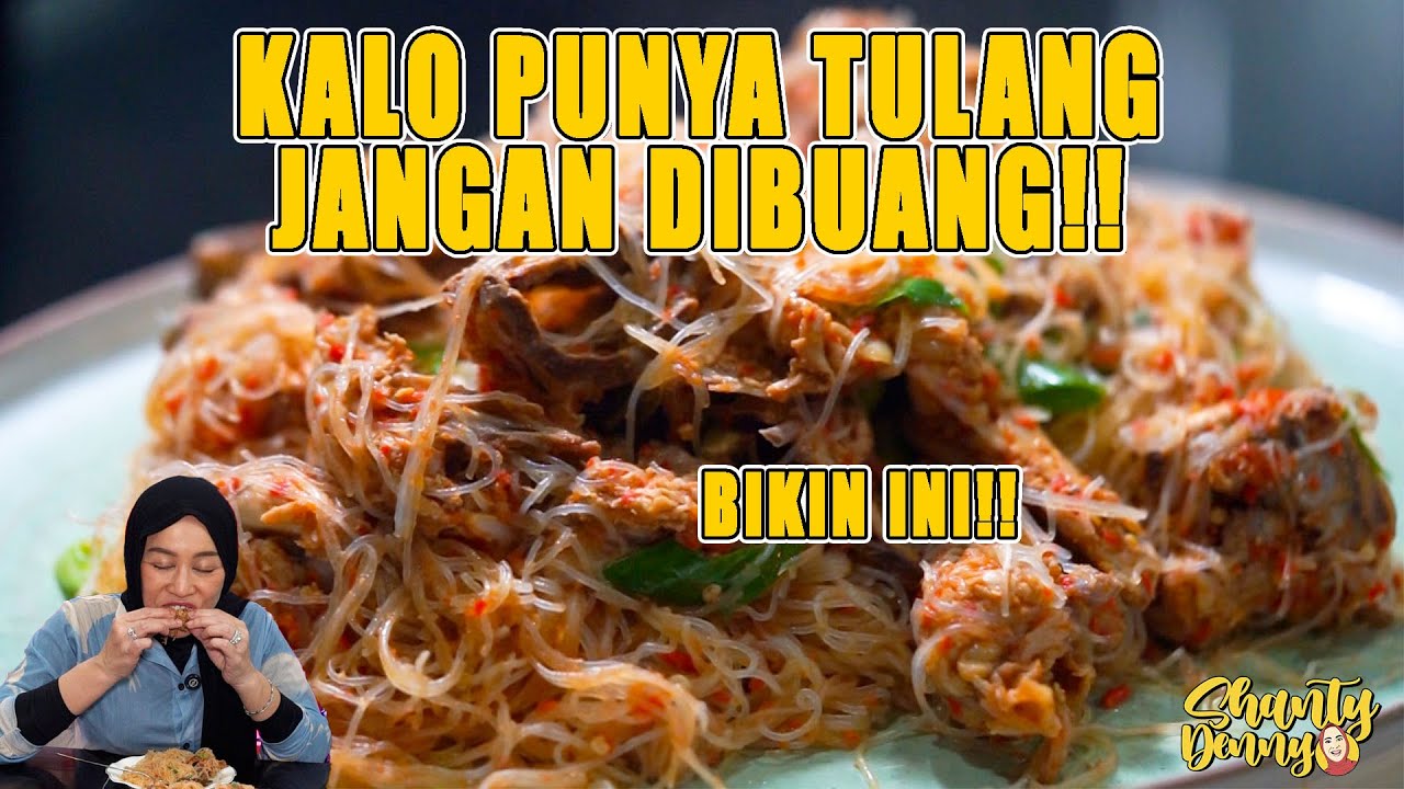KALO PUNYA TULANG JANGAN DIBUANG!! BIKIN INI!! NAMPOL!!