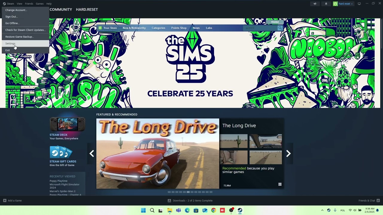 STEAM APP 2025 - How to Change Startup Location? | Customize Your Launch Settings