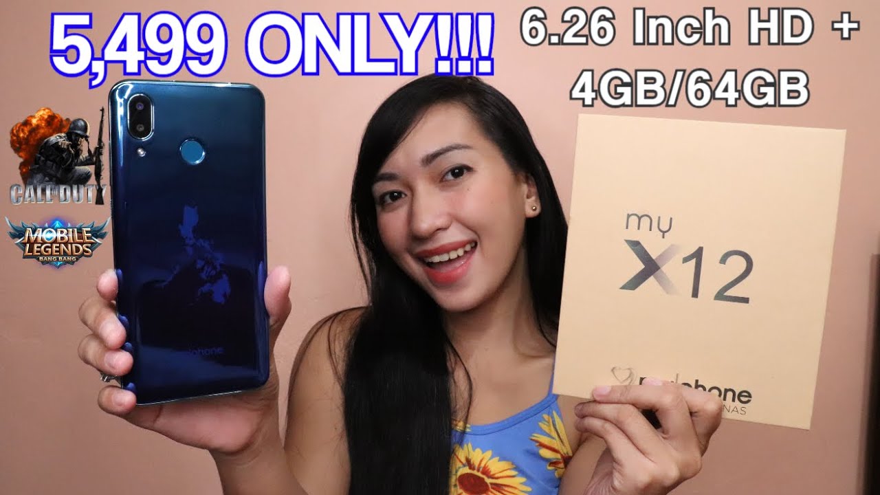 MYPHONE My X12 - UNBOXING & FULLREVIEW (COD,ML,CAMERA,BATTERY & HEATING)