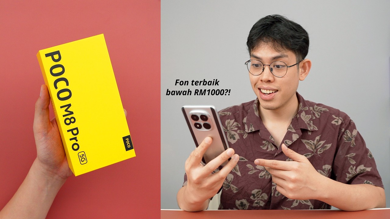 Fon bawah RM1000 paling padu?! - Unboxing POCO M8 Pro 5G
