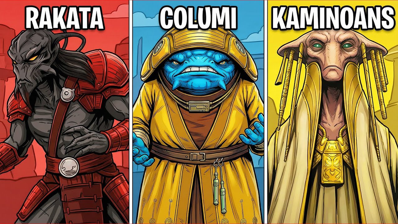Every Extinct Species in Star Wars Explained