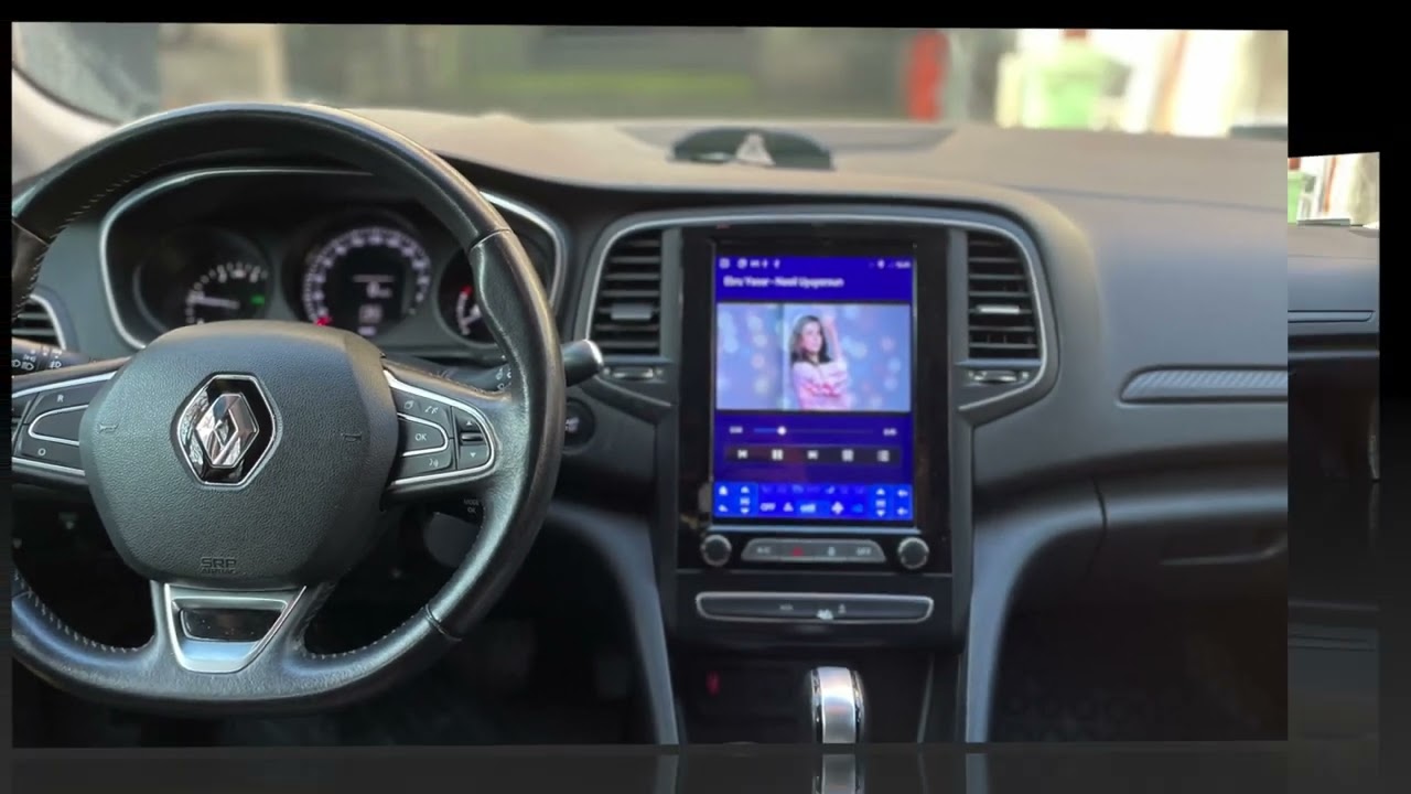Renault Megane 4 Mynavin Tesla MULTİMEDYA #shorts