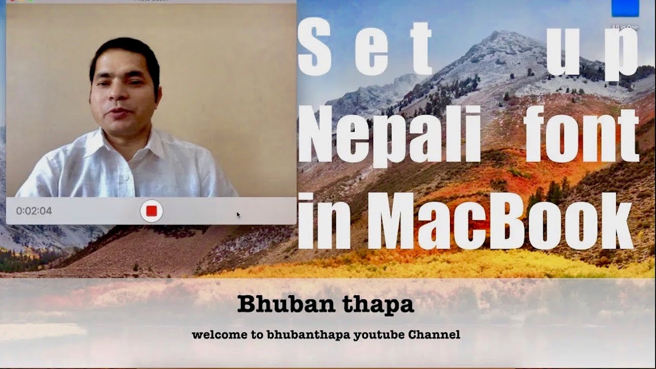 nepali typing , Apple Laptop, install Nepali keyboard on MacBook in1 mnt, by #bhubanthapa
