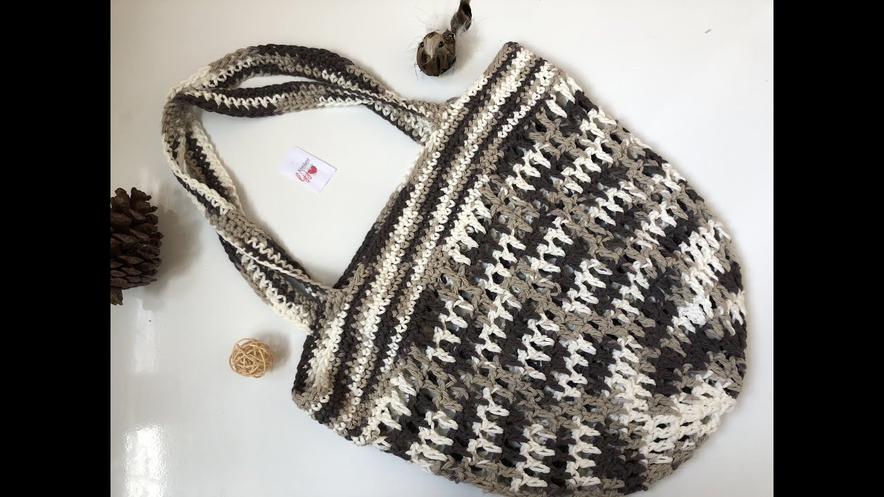 Sac à provision au crochet : facile (C.O)