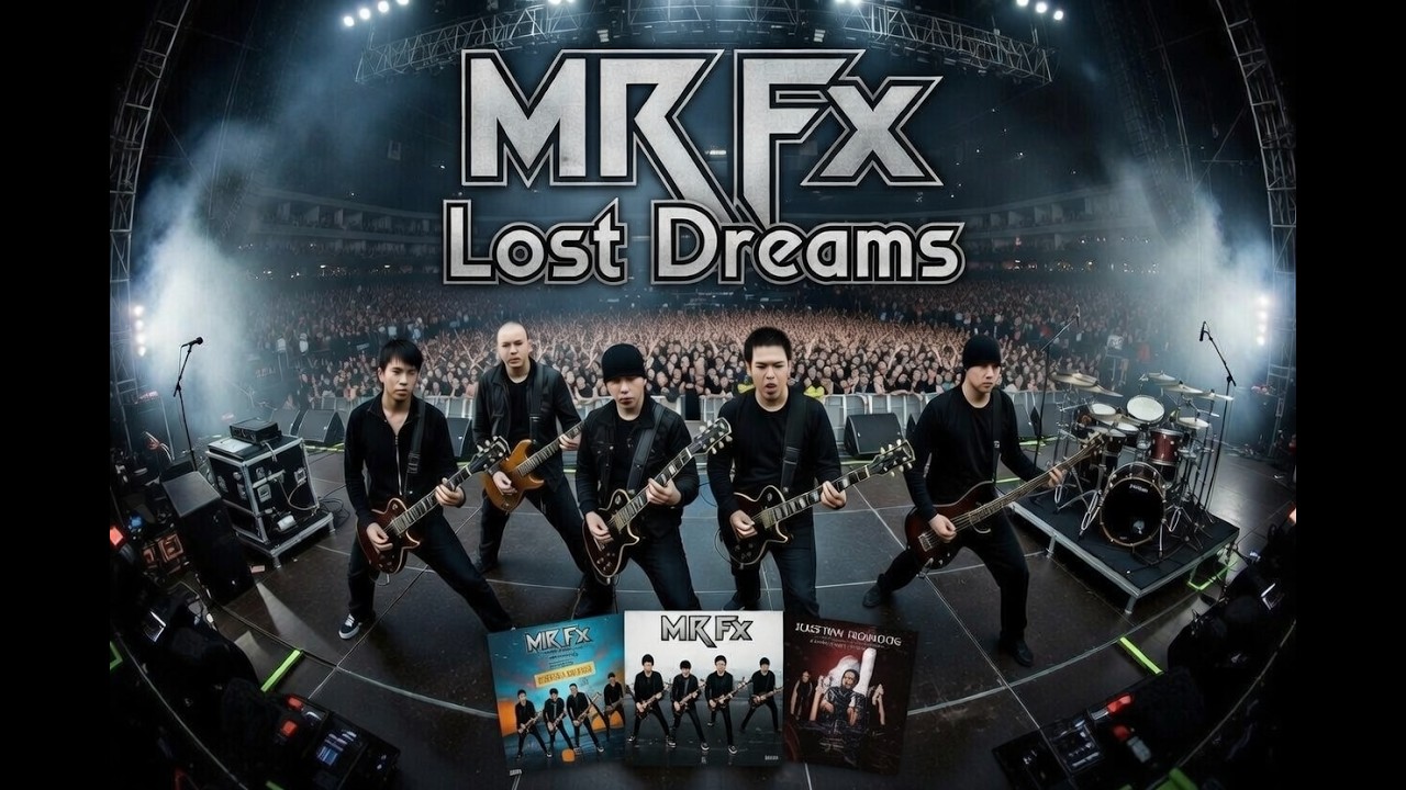LOST DREAMS - HARD ROCK -MODERN METALCORE - MR.Fx (Official Lyric Video)