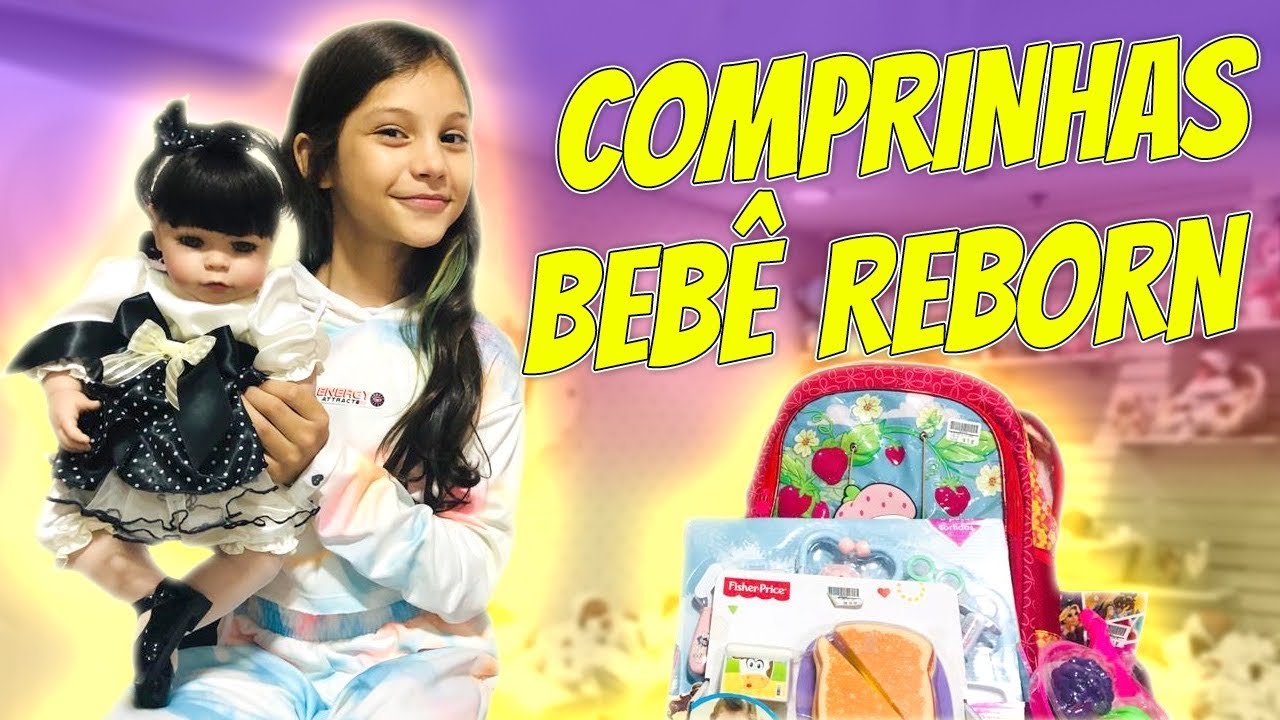 COMPRINHAS PARA MINHA NOVA BEB&Ecirc; REBORN - Dudinha Show