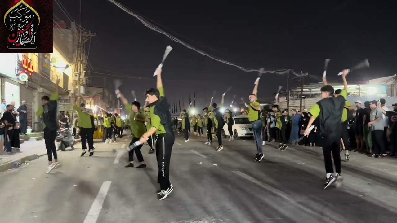 نزله زنجيل موكب أنصار الحسين أول ليله من شهر محرم الحرام