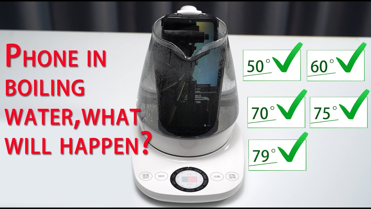 Phone in boiling water,what will happen? Let's check OUKITEL WP8 Pro!