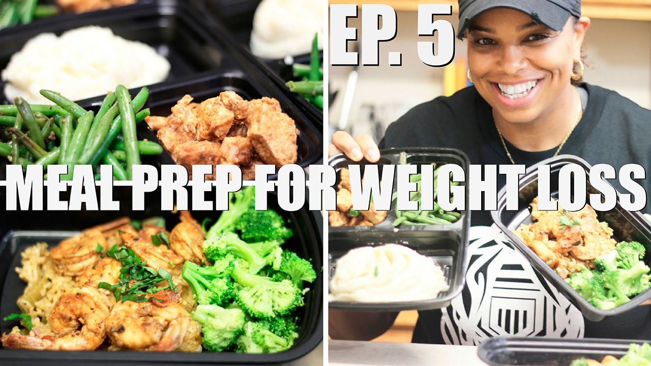 Meal Prep For Weight Loss | BBQ Chicken and Cajun Shrimp