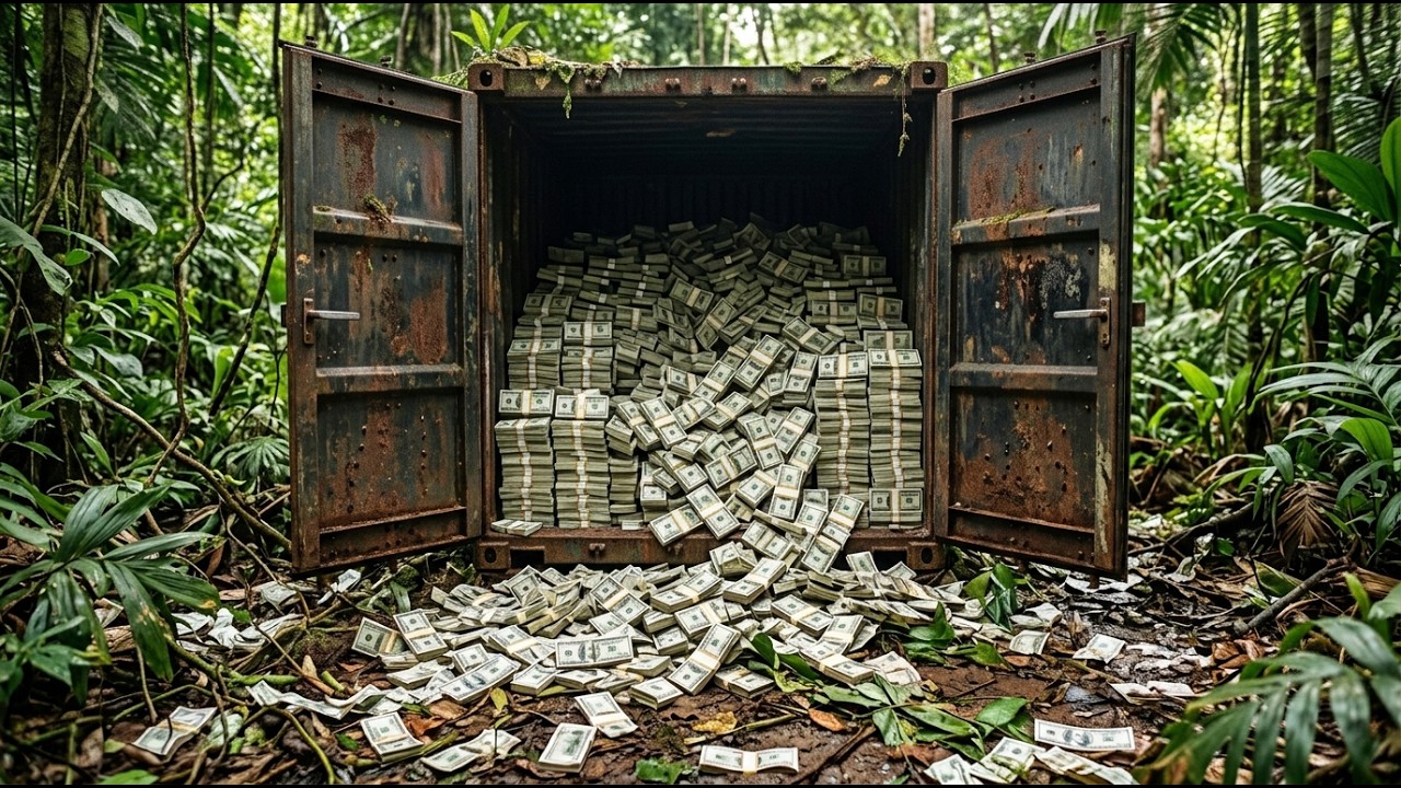 Restoration Finds: Mechanic Discovers $980 Million Inside Abandoned Jungle Container