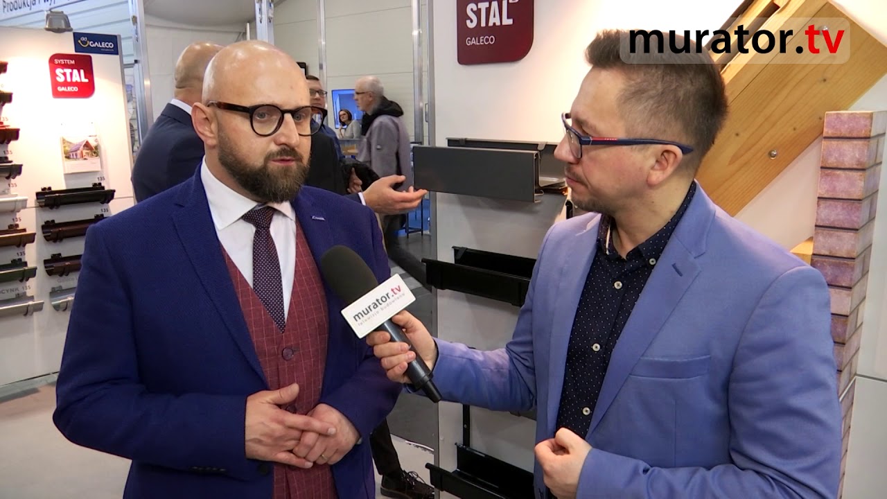 PROSTO z BUDMY 2018!: Nowy, kwadratowy system rynnowy Galeco PVC2