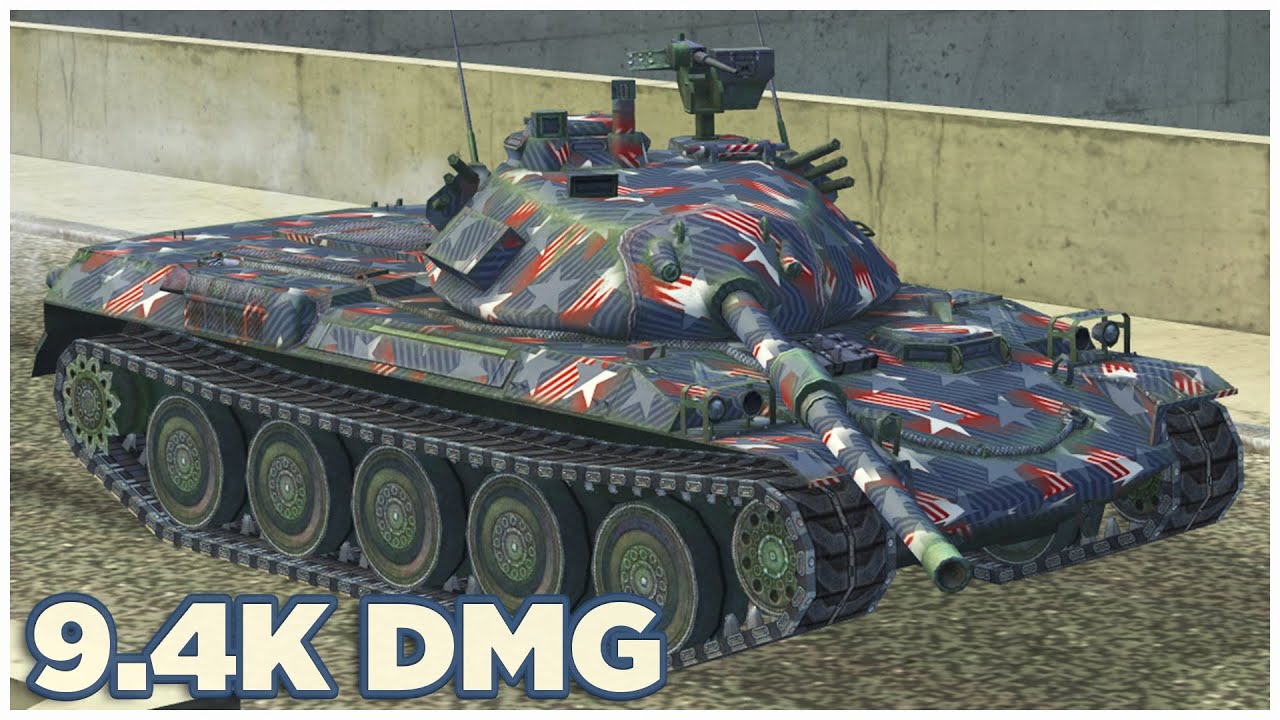 STB-1 • 9.4К УРОНА • 4 ФРАГА • WoT Blitz
